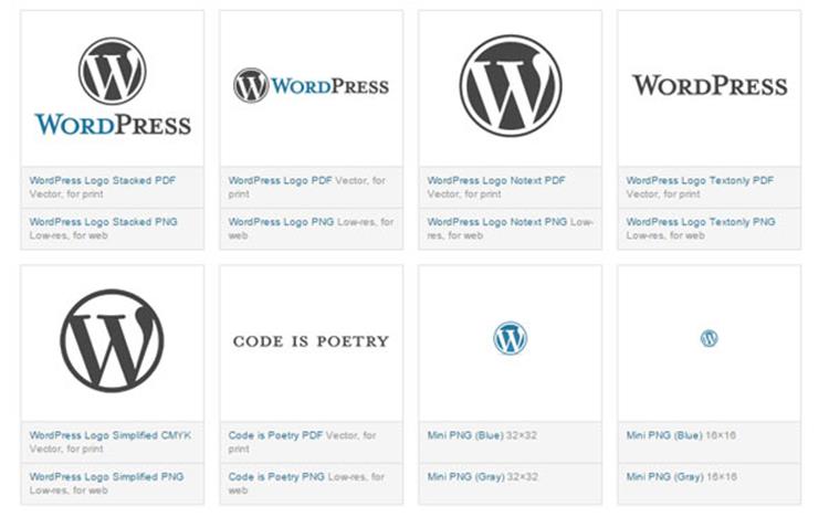 علامت تجاری WordPress