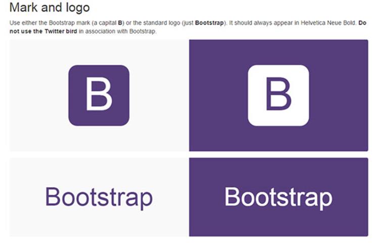 علامت تجاری Bootstrap