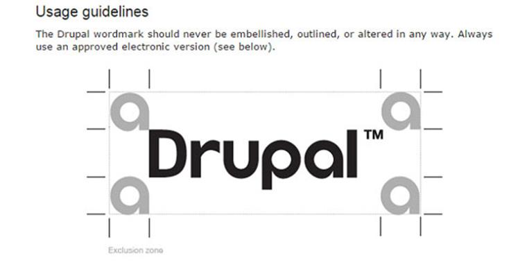 علامت تجاری Drupal